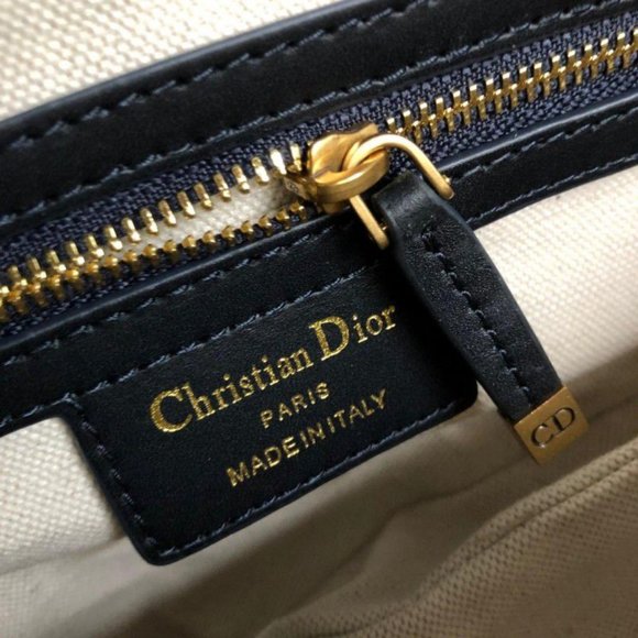 Dior Saddle Bag Large Blue - Picture 3 of 11